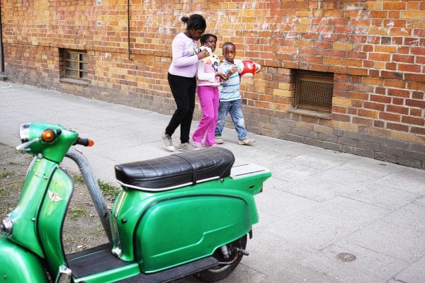 street photography, colorful, by Manuel Armenis