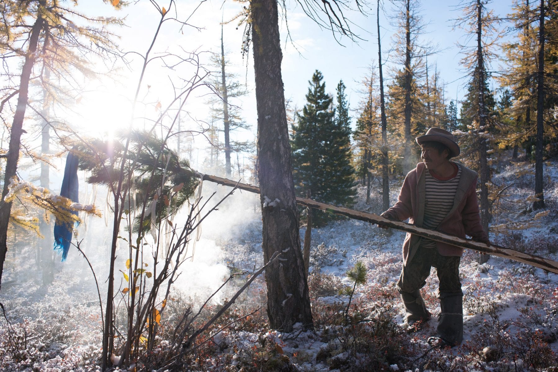 The Tsaatan people, Mongolia, photography series by Madoka Ikegami, reindeer herders