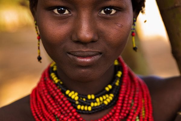 Ethiopian woman portrait photography in color by mihaela noroc, the atlas of beauty series