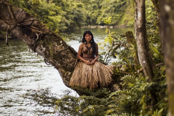 woman portrait photography in  the amazon rainforest color by mihaela noroc, the atlas of beauty series