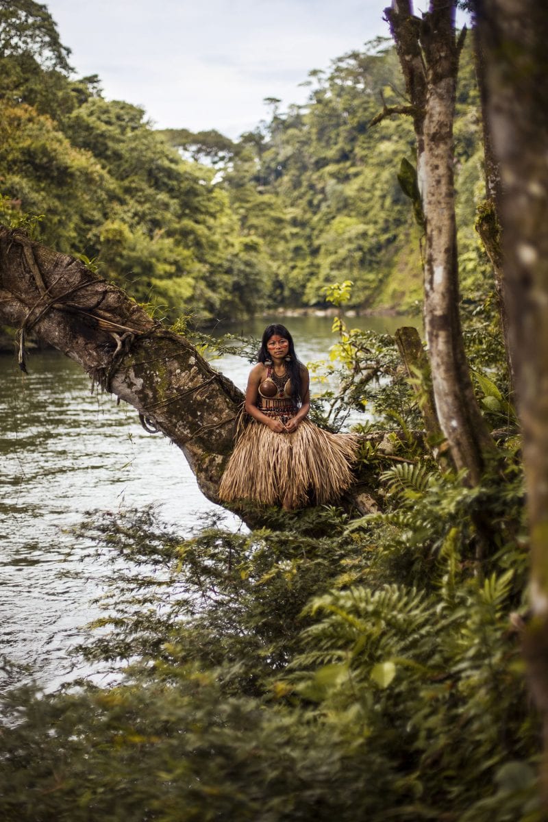 woman portrait photography in  the amazon rainforest color by mihaela noroc, the atlas of beauty series