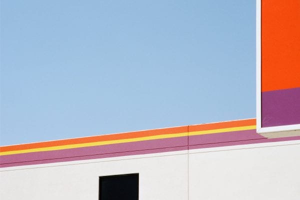 architecture color photography aesthetic and utilitarian effect in the greater Los Angeles area by Sinziana Velicescu