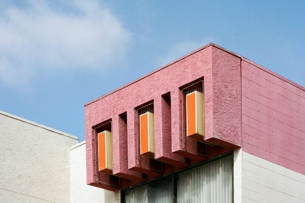 architecture color photography aesthetic and utilitarian effect in the greater Los Angeles area by Sinziana Velicescu