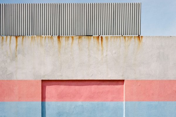 architecture color photography aesthetic and utilitarian effect in the greater Los Angeles area by Sinziana Velicescu