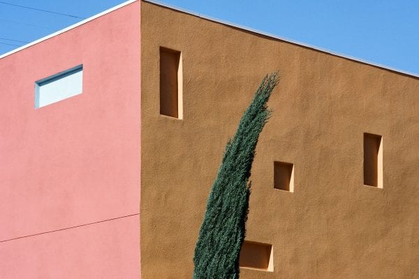 architecture color photography aesthetic and utilitarian effect in the greater Los Angeles area by Sinziana Velicescu