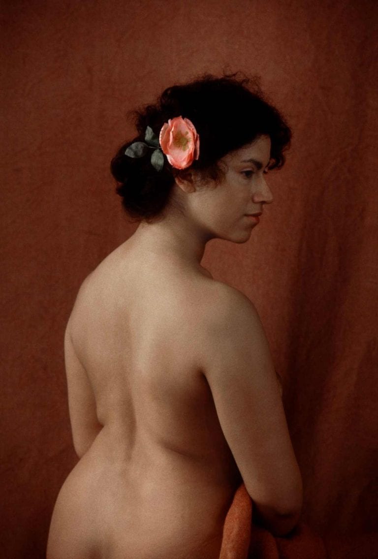 Painting like Color Photography Maya, 1983 by Frank Horvat