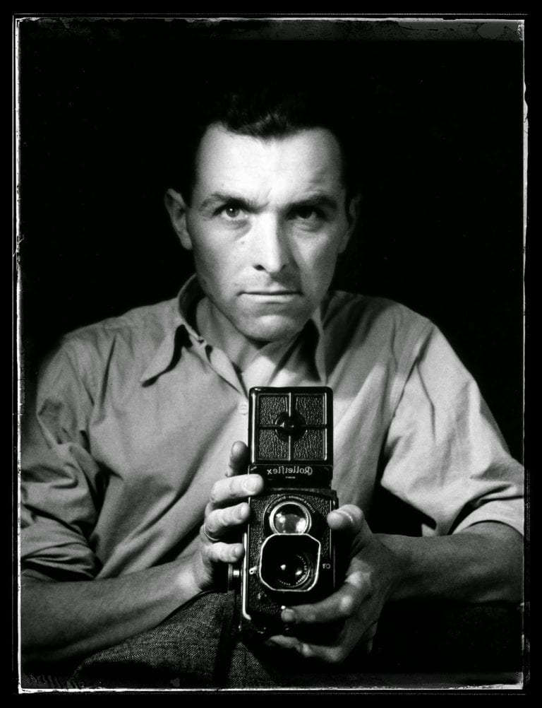 Robert Doisneau Self-portrait Rolleiflex