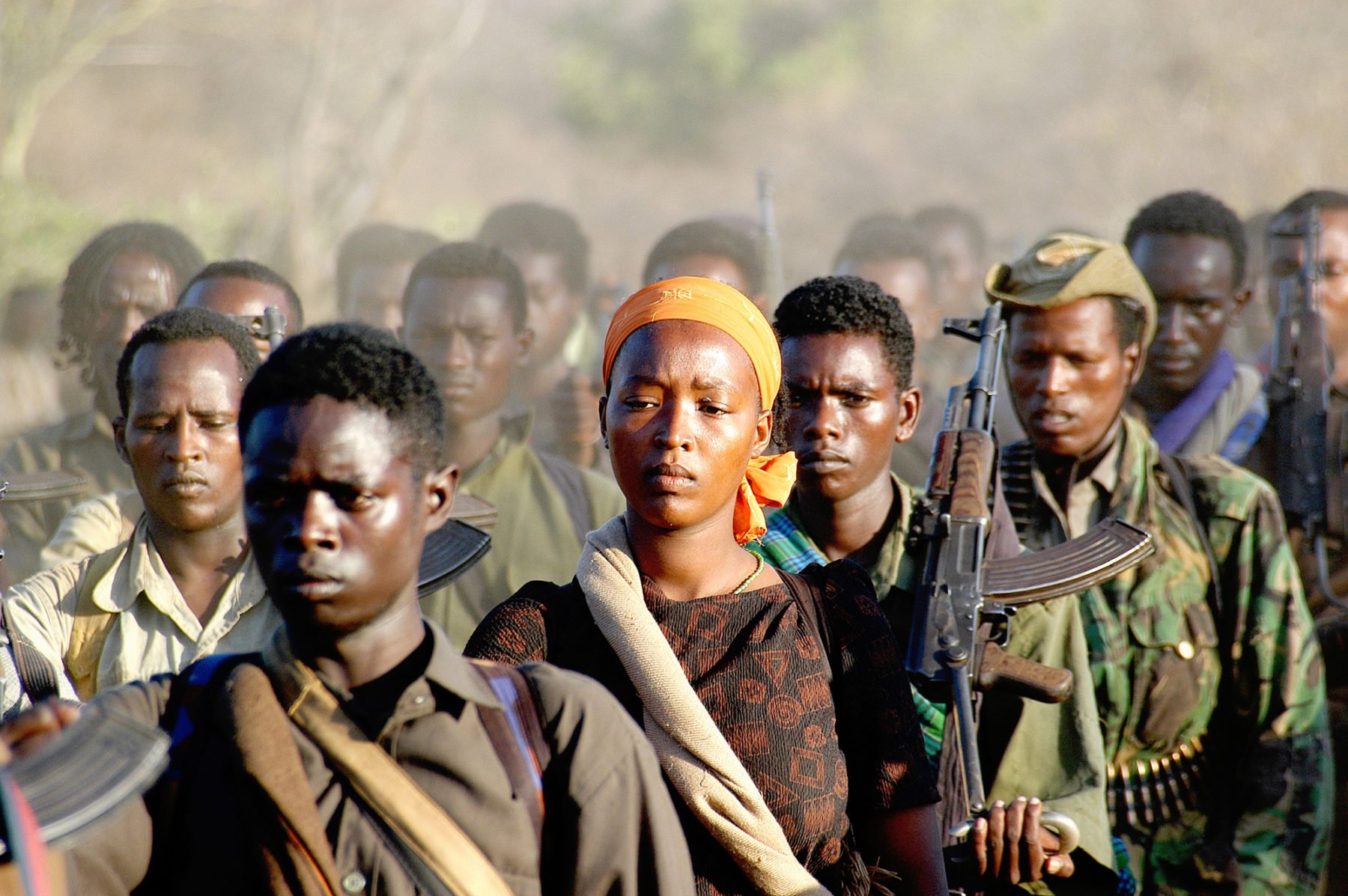 OLF rebels are regrouping in Northern Kenya, 2006 , by Jonathan Alpeyrie