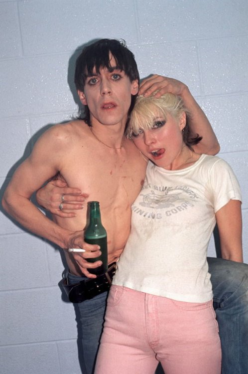 Photography And Music - Debbie Harry & Iggy Pop, Toronto, 1977 © Bob Gruen