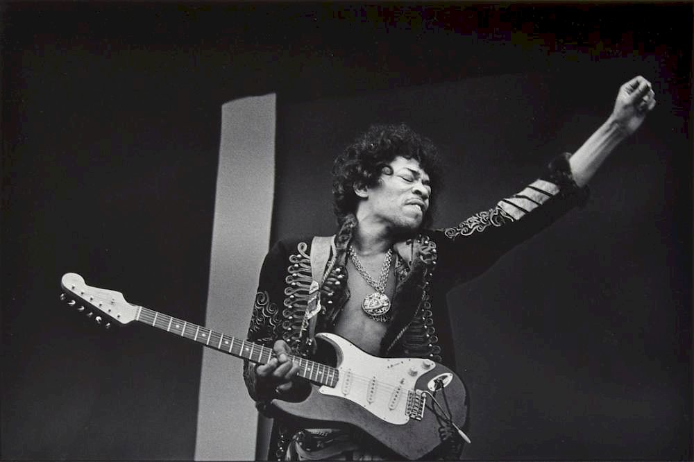 Photography and music Jimi Hendrix, 1967 © Jim Marshall