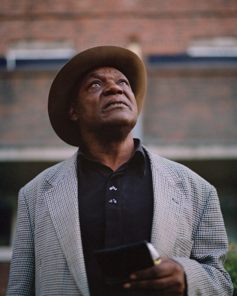 Color Film photography by Cian Oba-Smith, portrait, man, London