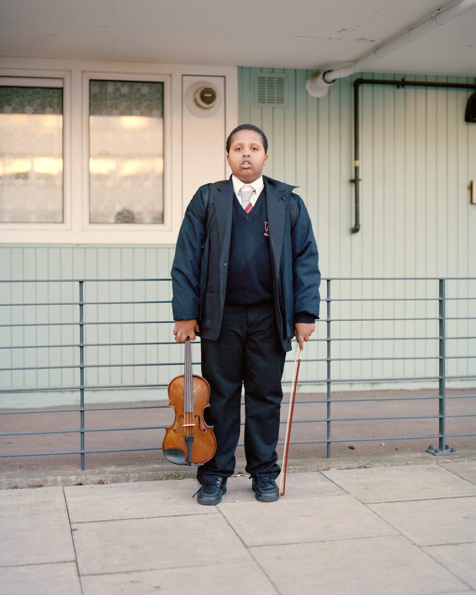 Cian Oba Smith color, film photography, portrait, youth, boy Andover & Six Acres, housing estates north London