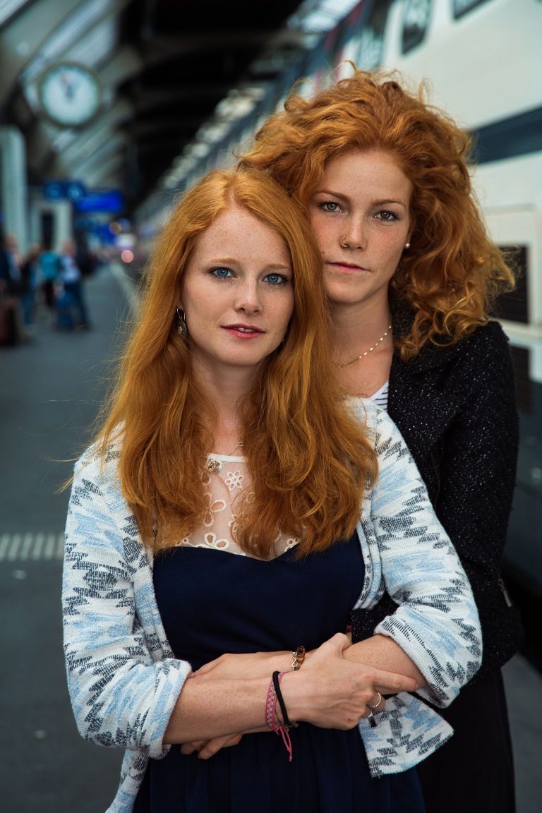 two women from Switzerland -portrait photography in color by mihaela noroc, the atlas of beauty series