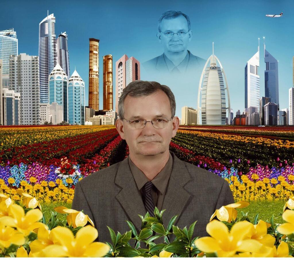 color portrait photo of Martin Parr