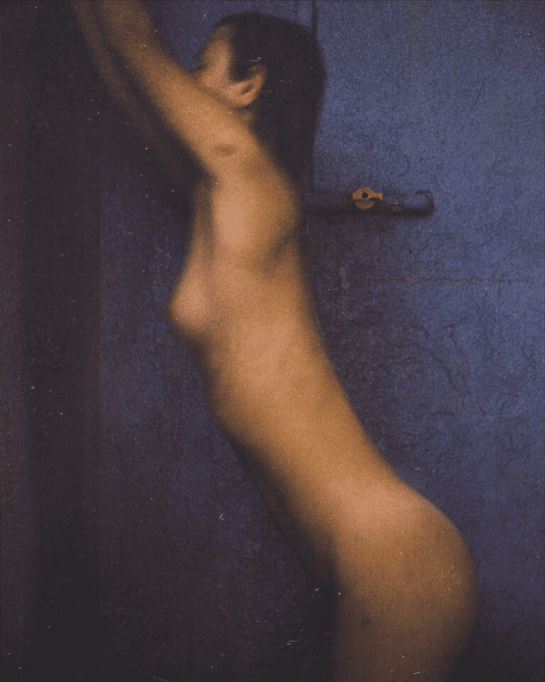 Color film photography by Tristan Hollingsworth, dreamy, portrait, nude