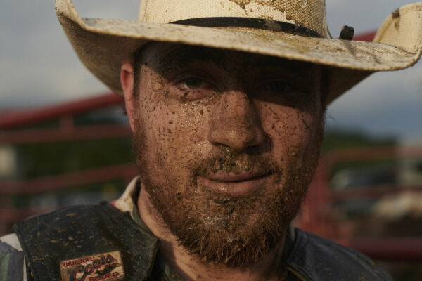 Rodeo boys by Jack Sorokin, portrait of man at rodeo