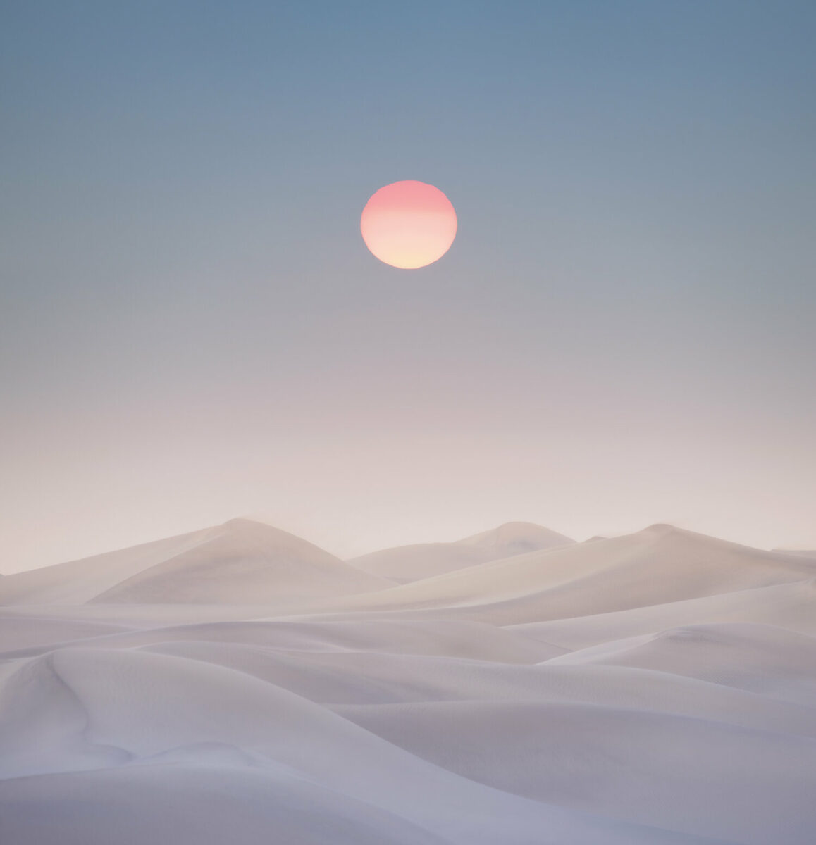 Landscape photography from Jerad Armijo, desert, mountains, moon