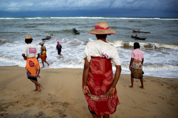 color photo of fishermen in Madagascar by Margo Ryan