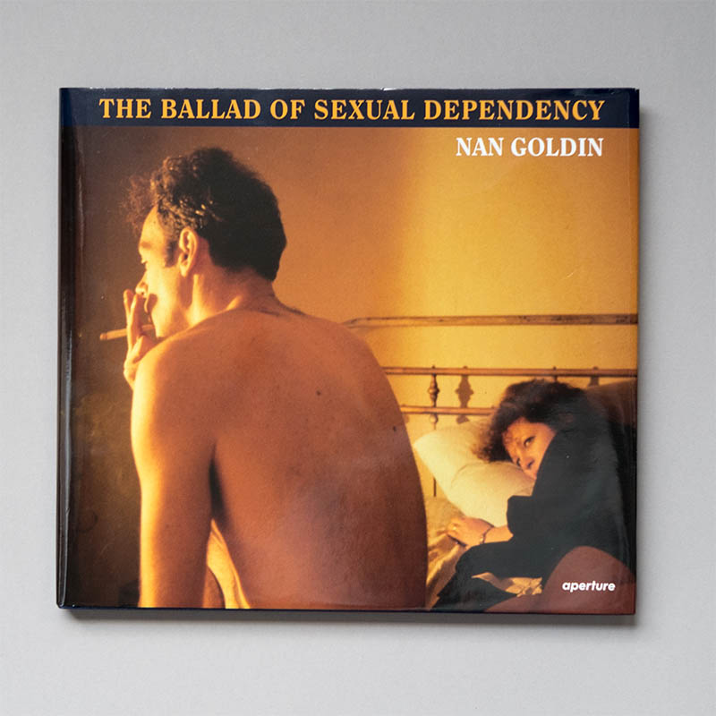 cover of the photo book the ballad of Sexual dependency Nan Goldin