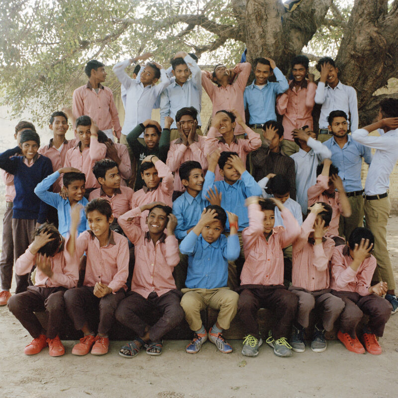 Portrait of children by photographer, Vikram Kushwah, from the series, The education I never had.