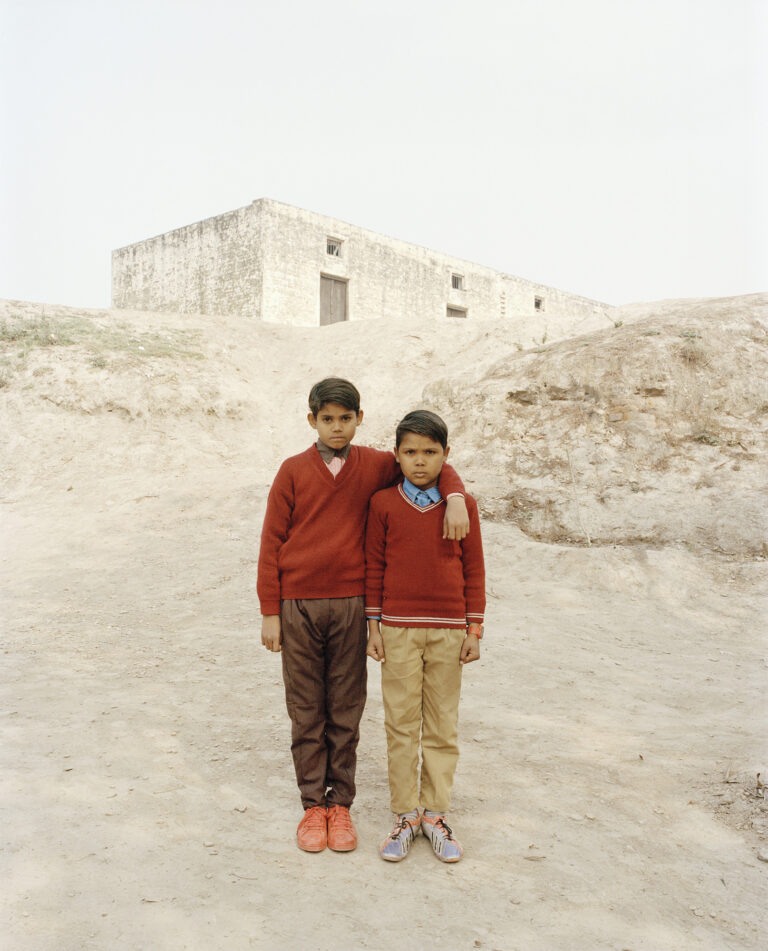 Portrait of schoolchildren by photographer, Vikram Kushwah