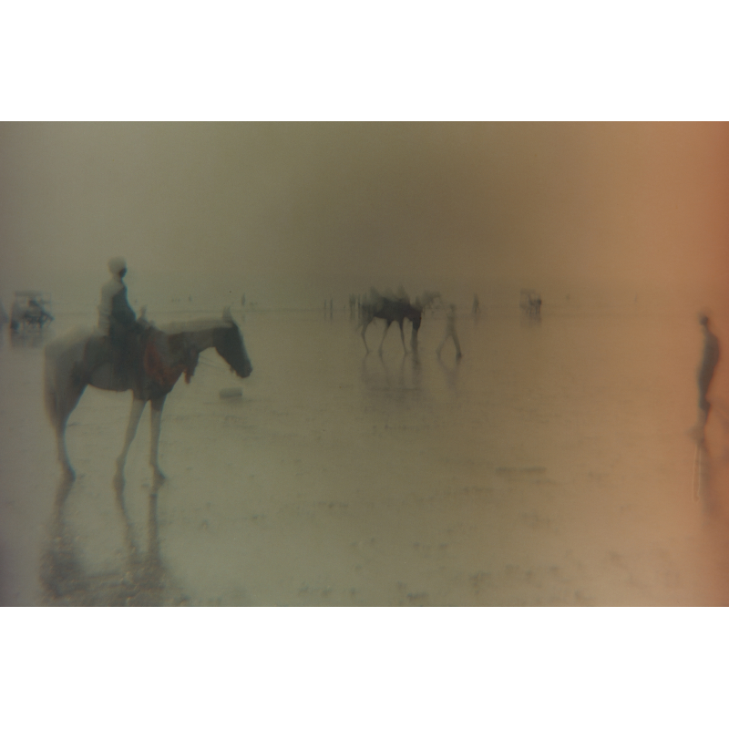 Color photography by Sean Lotman, people on horseback