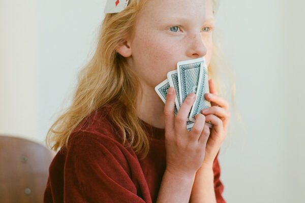 color portrait of a young girl by Alexandrena Parker