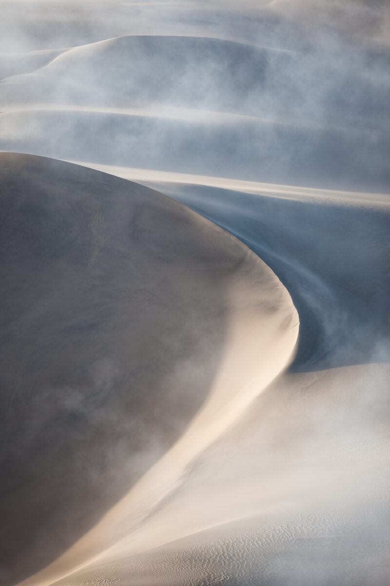 color landscape photo of Sossusvlei dune in Namibia by Nick Hodgson