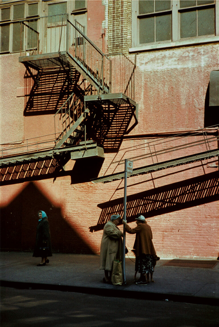 Saul Leiter street photography color, nyc,