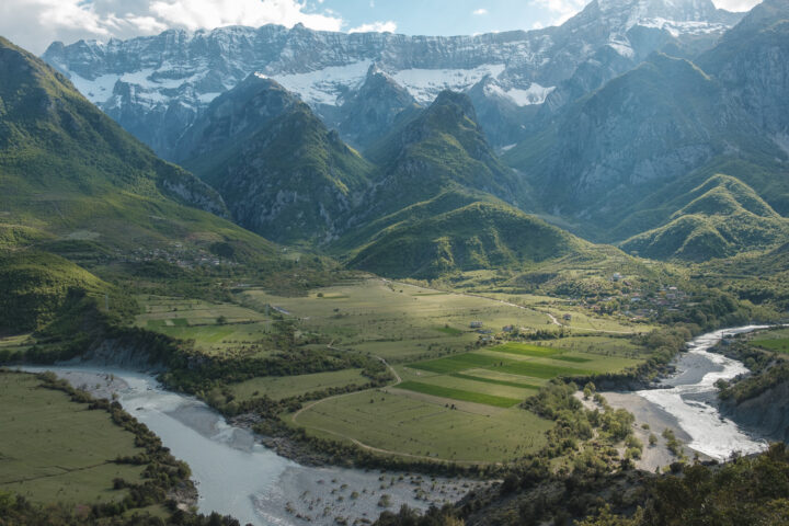 Landscape photography by Nick St. Oegger, Vjosa River, Albania