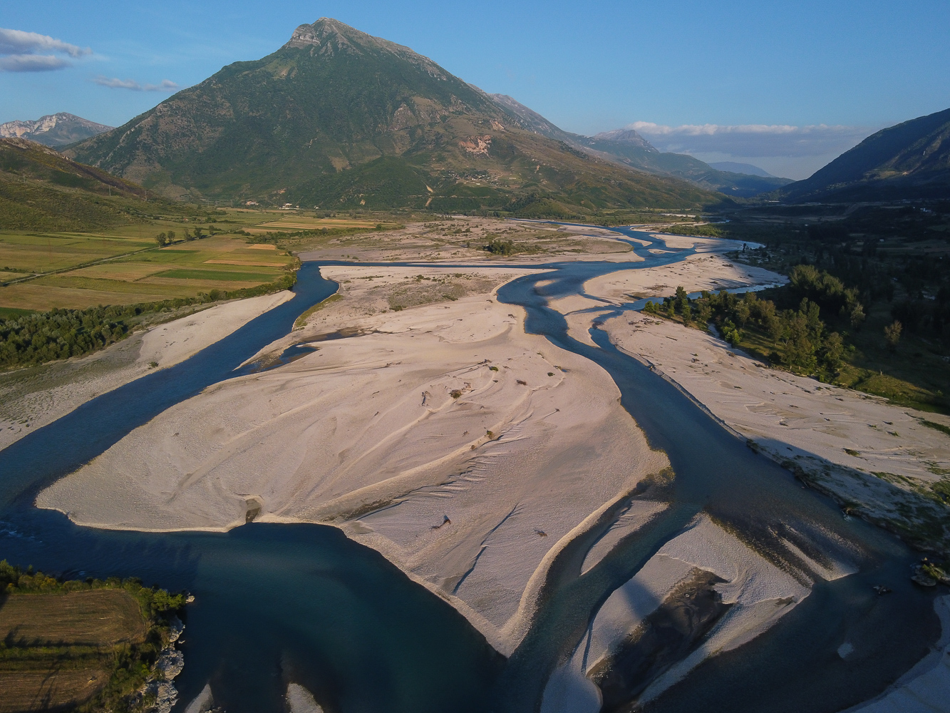 Documentary landscape photography by Nick St. Oegger, rivers, mountains, Albania