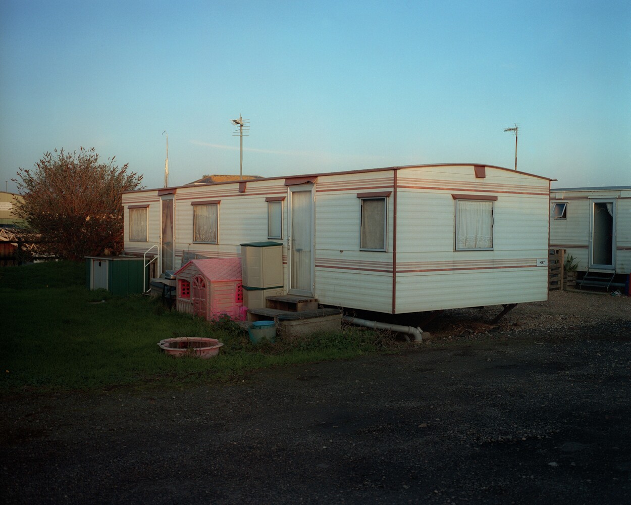 Photo by Ian Howorth of caravans