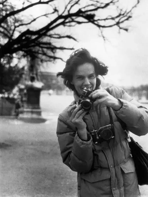 Self portrait by Martine Franck