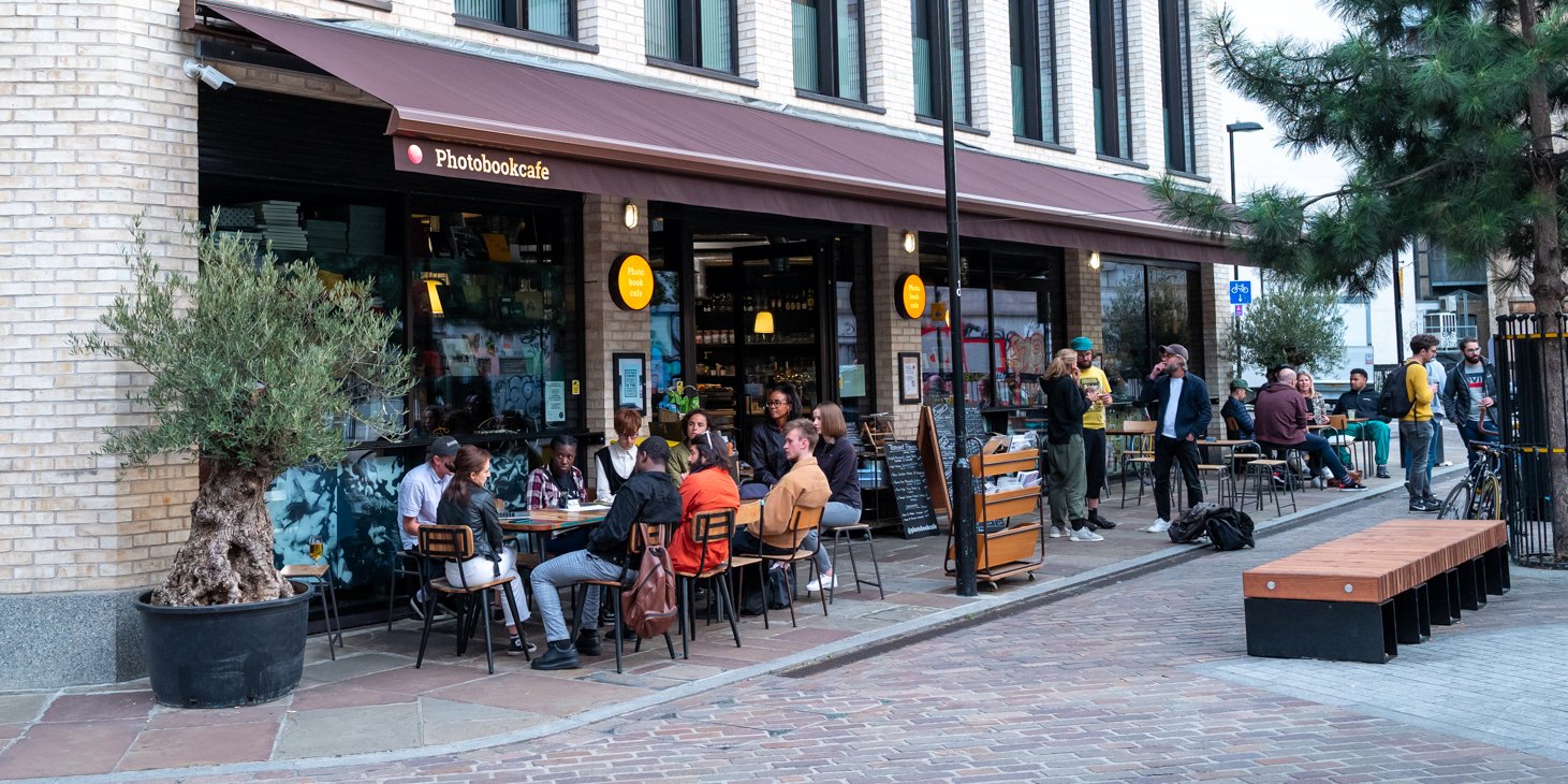 Photo of the exterior cafe in London