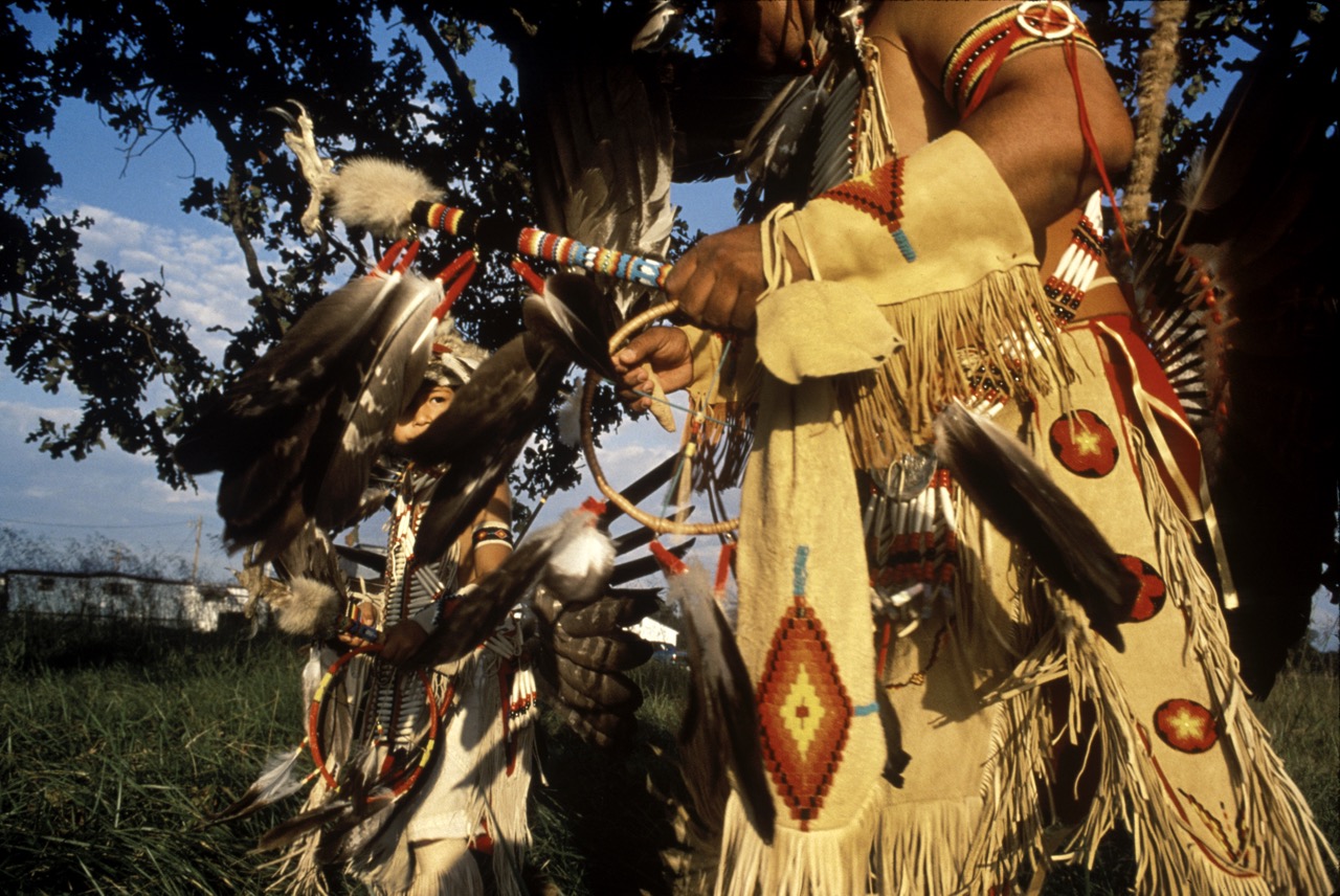 Photo of a native american dance by Maggie Steber