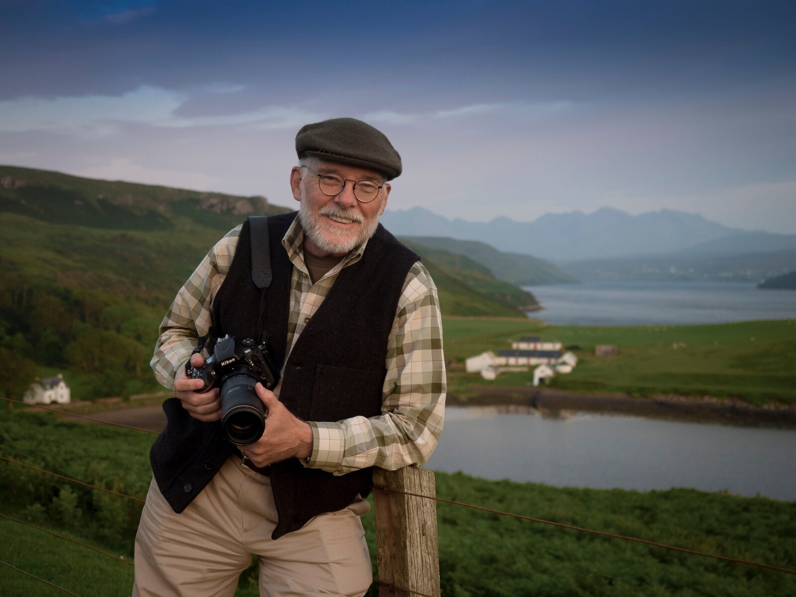 Photo of photographer Jim Richardson by Paul Tomkins