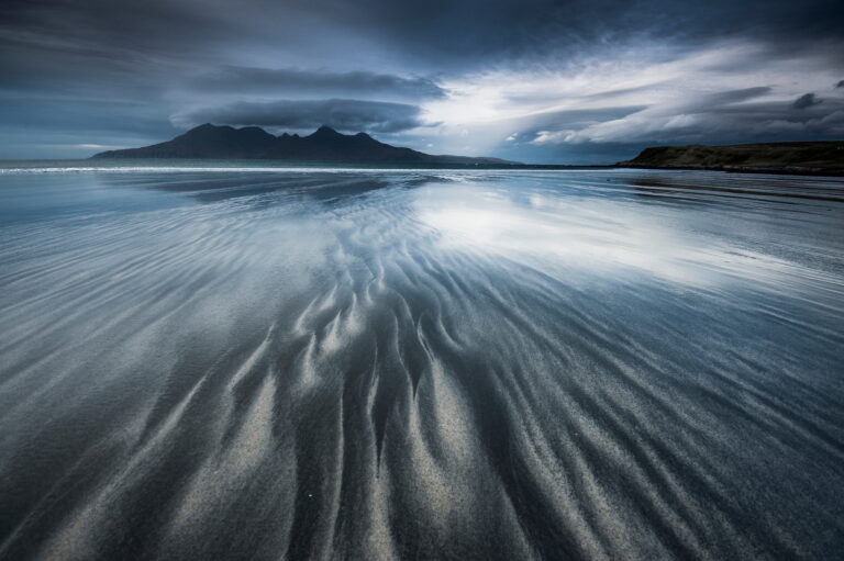 Landscape photography by Jim Richardson. Mountains and a bay in Scotland