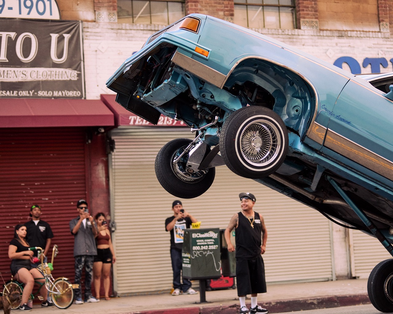 Documentary photography by Owen Harvey. Lowrider car. From the project Ground Clearance LA