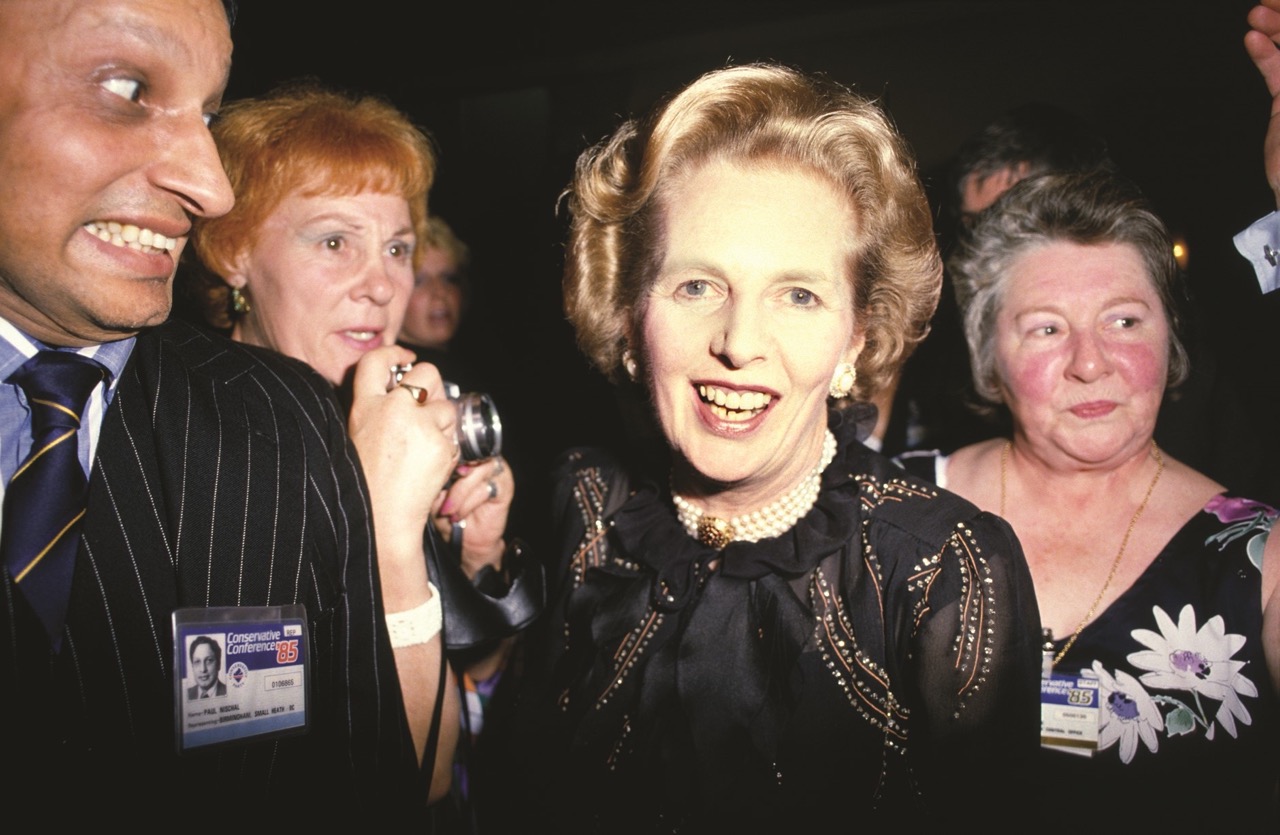 Margaret Thatcher by Chris Steele Perkins