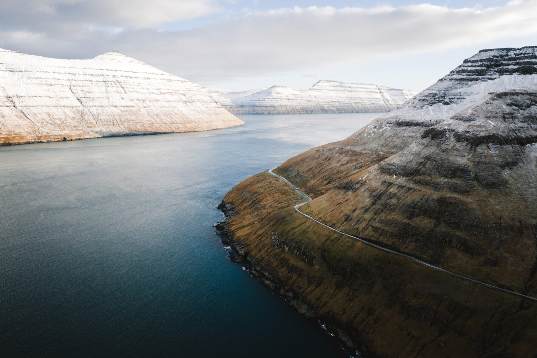 color landscape photo of the Faroe Islands by Conrad Golovac