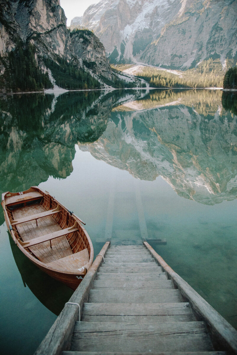 color landscape photo ofg Lago de Brais, South Tyrol, Italy by Jessica Foraie