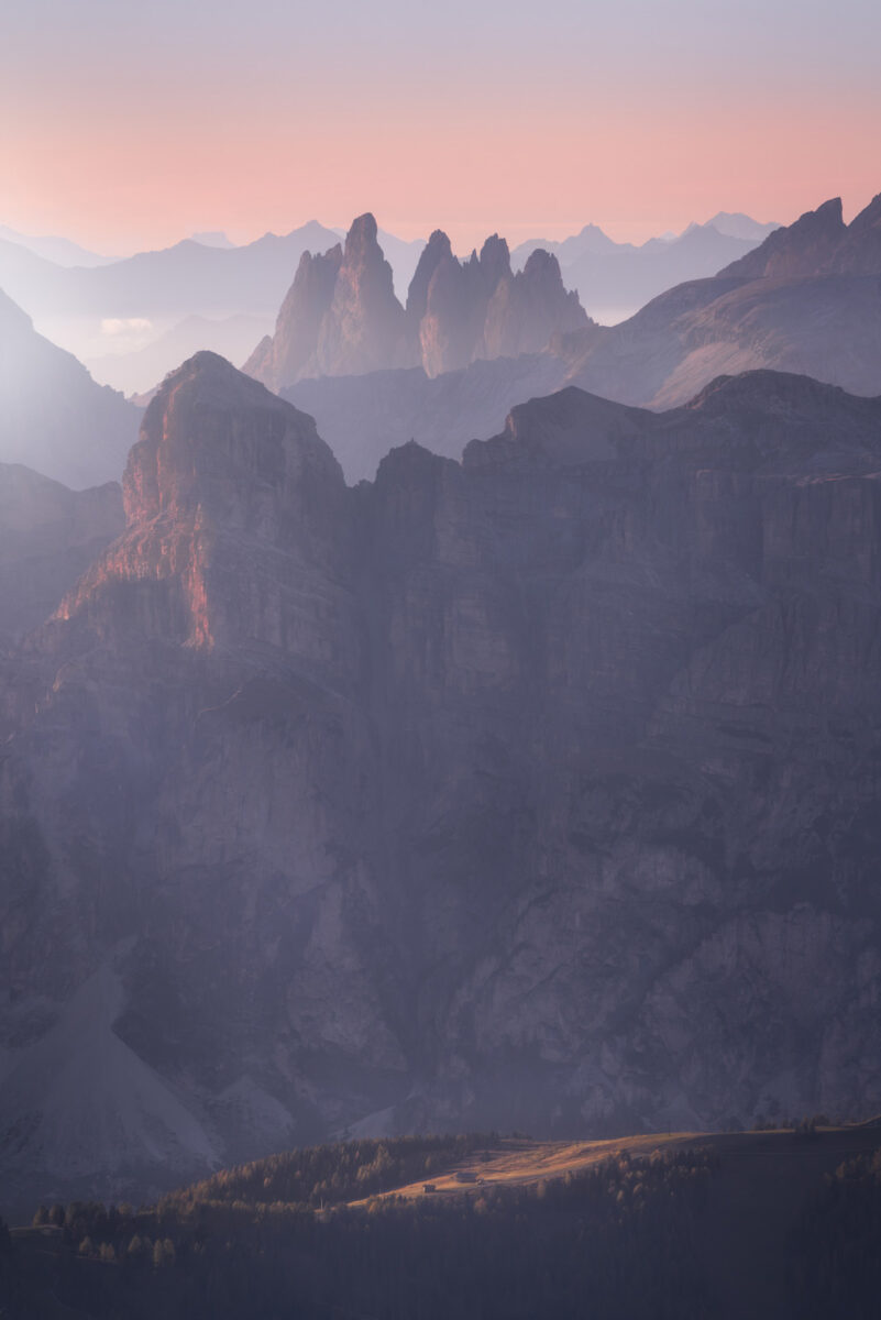 color landscape photo of Mount Lagazuoi, Dolomites, Italy by Markus Albert