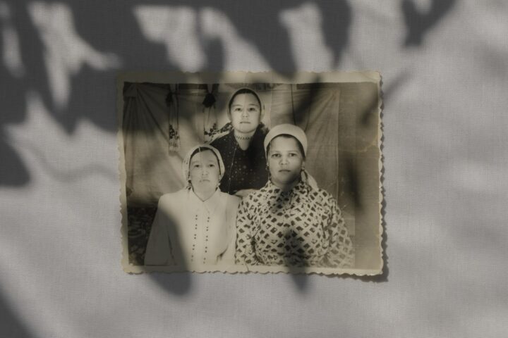 Old family photo. Documentary photography by Ksenia Maksimova.