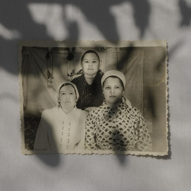 Old family photo. Documentary photography by Ksenia Maksimova.