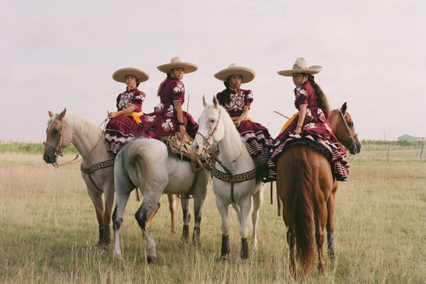 color portrait photo of women on horses by Constance Jaeggi