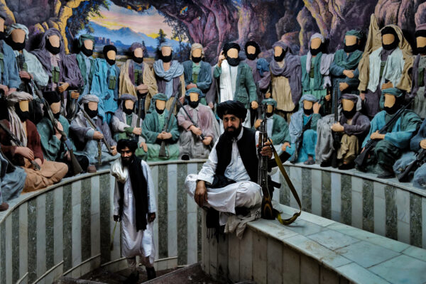 color portrait photo of taliban in Herat, Afghanistan by Laurin Strele