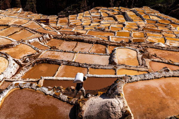 color documentary photo of Maras Salt Mines, Peru by Thibault Gerbaldi